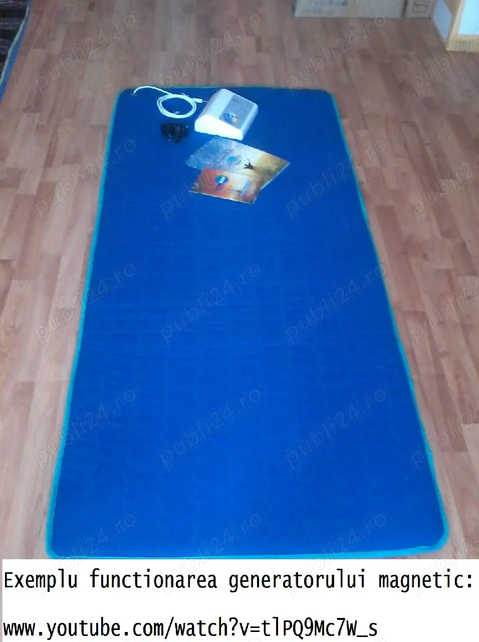 Saltea.Pulsed Magnetic Therapy dispozitiv medical certificat pentru uz casnic