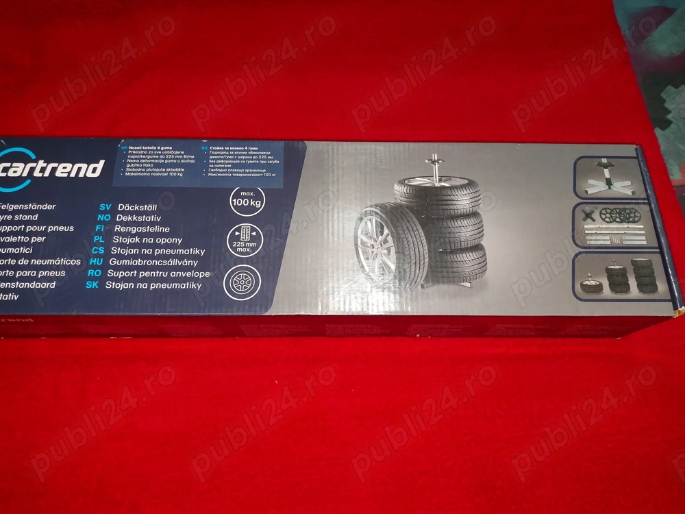 Suport modern, confortabil pentru roți auto