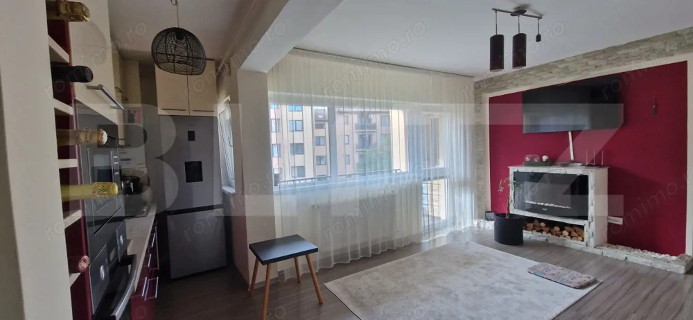 Apartament 3 camere – mobilat și utilat complet, etaj intermediar, zona Teilor 