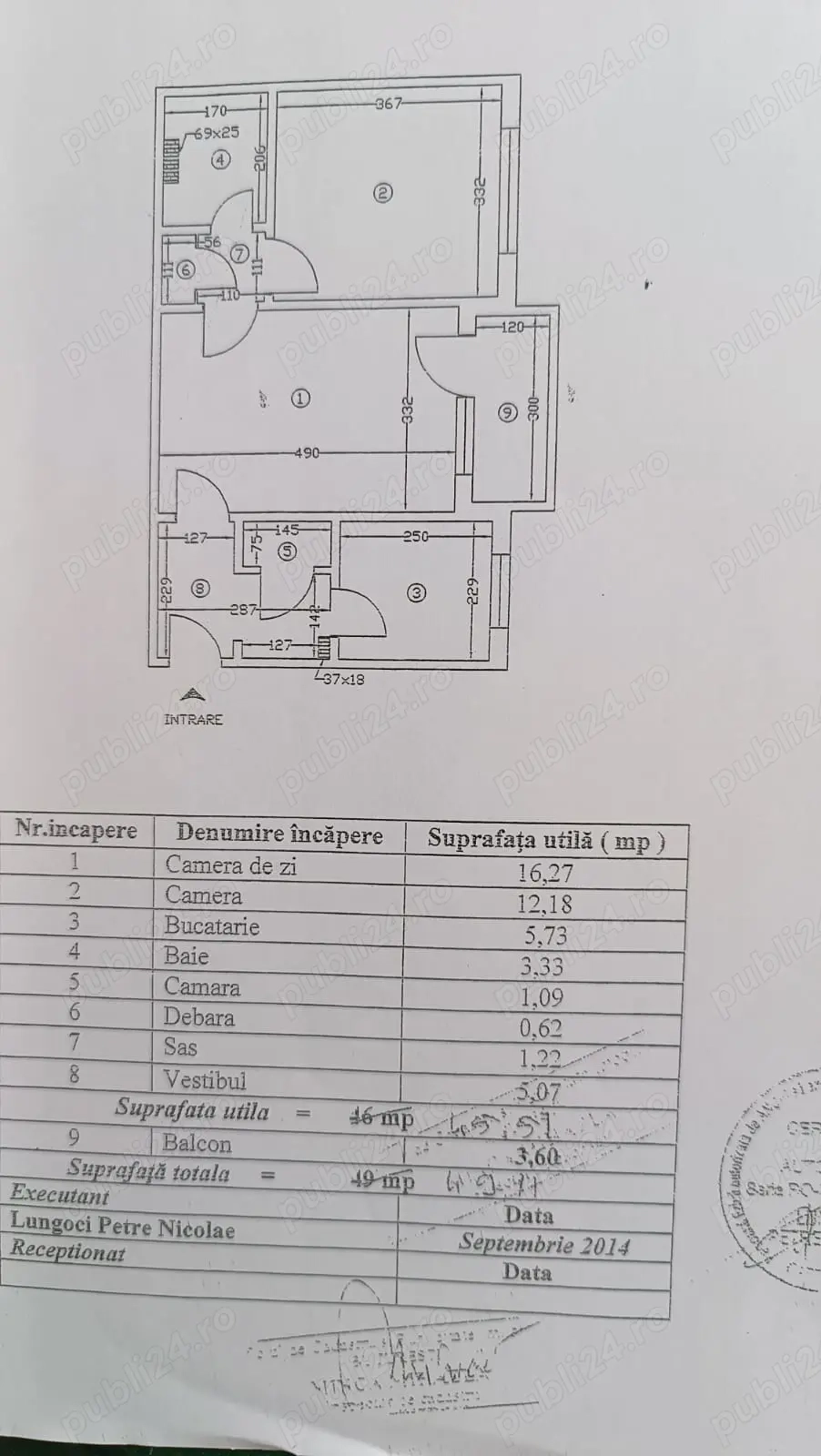 Apartament 2 camere + garaj Drumul Taberei 