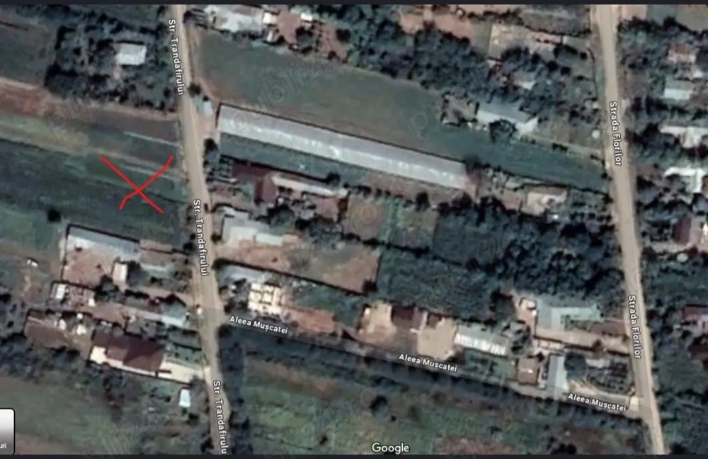 Teren intravilan de vânzare - Cudalbi, Str. Trandafirului