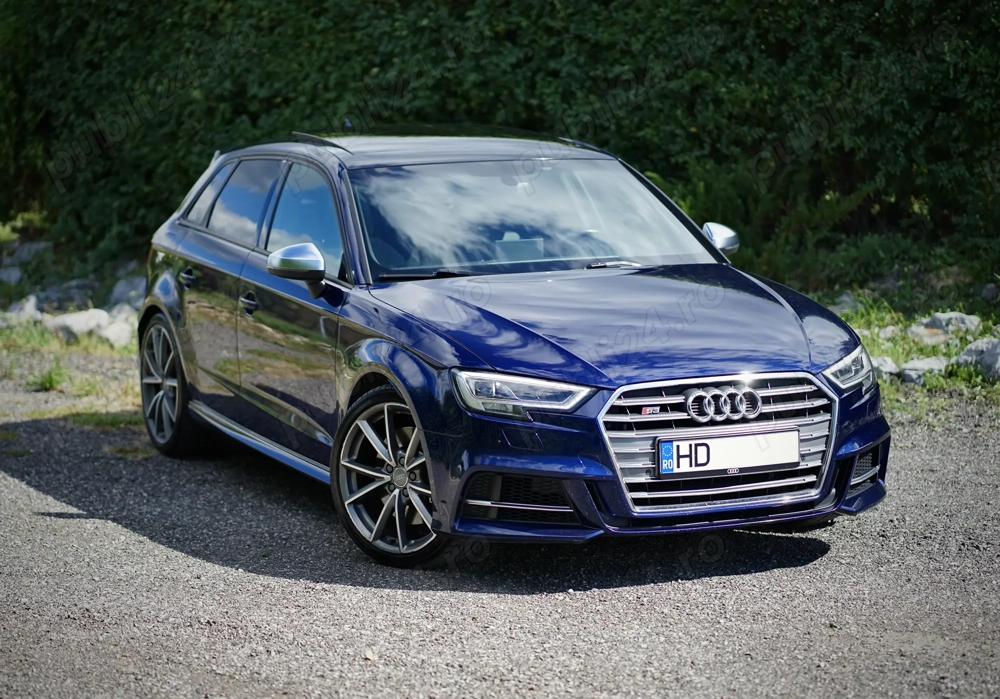 Audi S3 Sportback 8V Facelift 2.0 TFSI quattro, trapă, piele, B&O