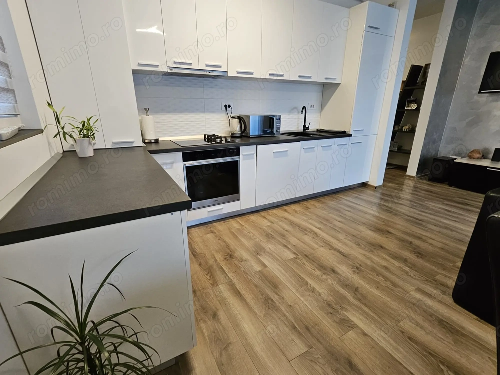 Ap cu 2 camere | birou | 2 terase logie | 62 mp | mobilat | utiliat | 1 parcare