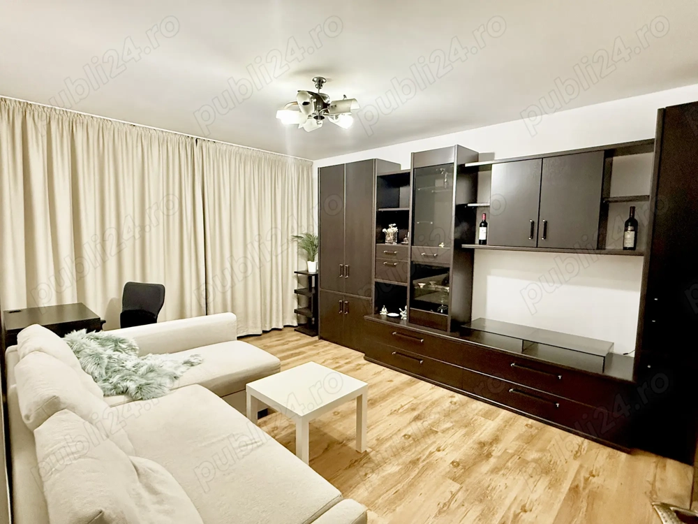 Apartament 2 camere, mobilat, ultra-spatios intre Mall Plaza si Afi, Metrou