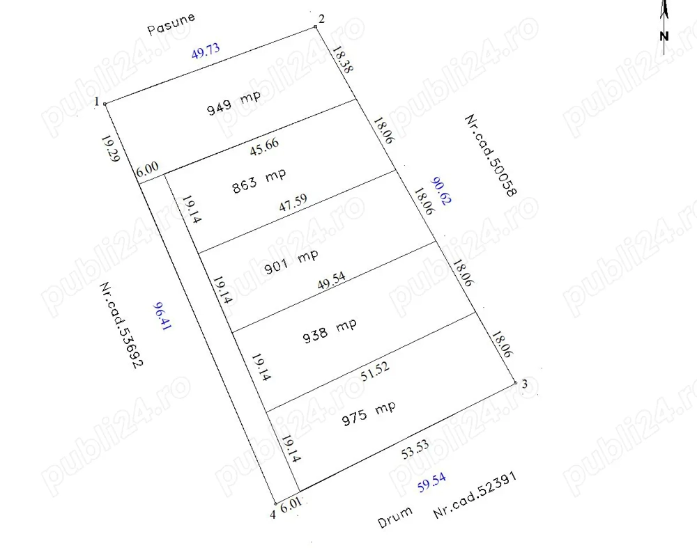 Vând teren intravilan