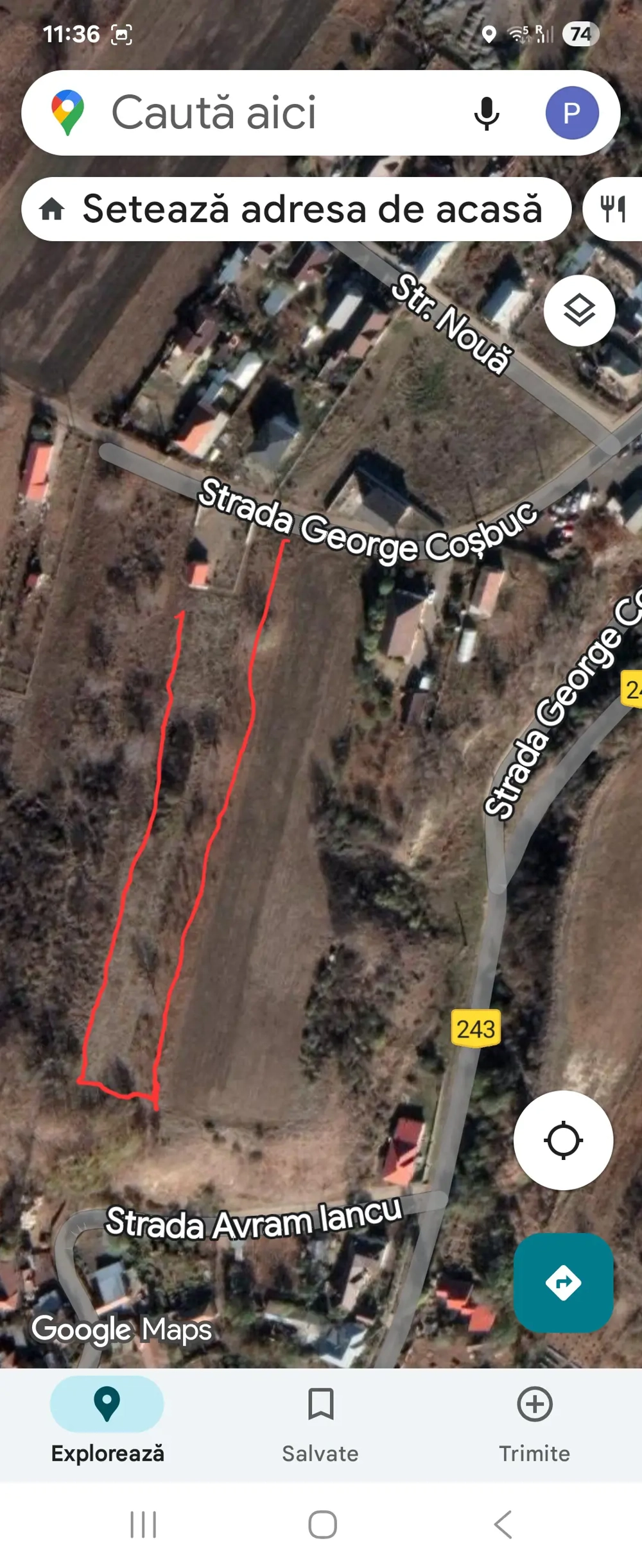 Loturi de casă în Focșănei 422mp 