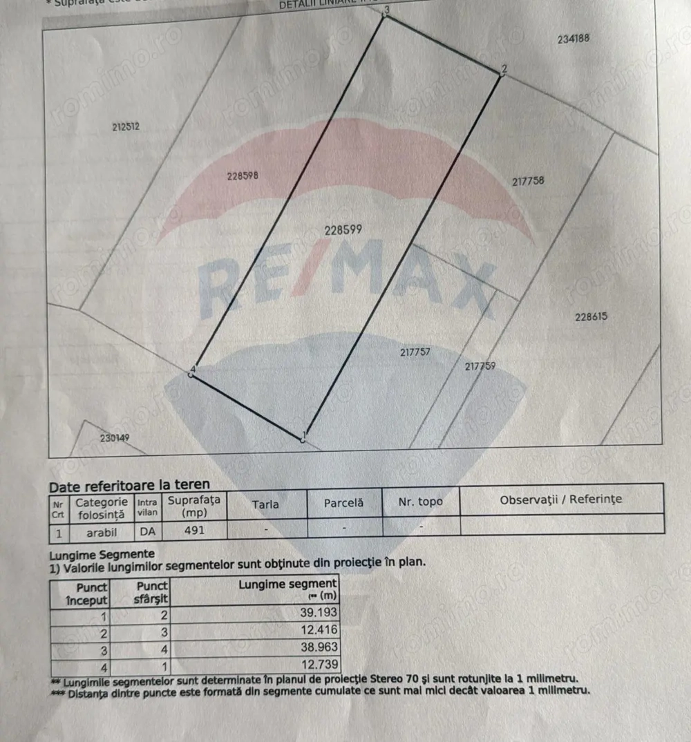 Teren de vanzare Bucuresti, sector 5, POT 70%, CUT 4,5