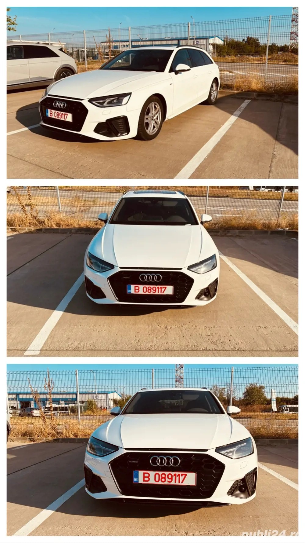 Audi A4 Quattro Motor: 2.0 diesel, Putere: 204hp Echipare: S Line   MHEV Prima Înmatriculare:2023