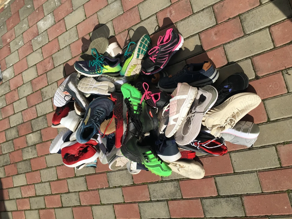 STOC EXCLUSIV  Încălțăminte Sport (Adidași) Second-Hand - Calitatea I & Cremă  Import Germania Oland