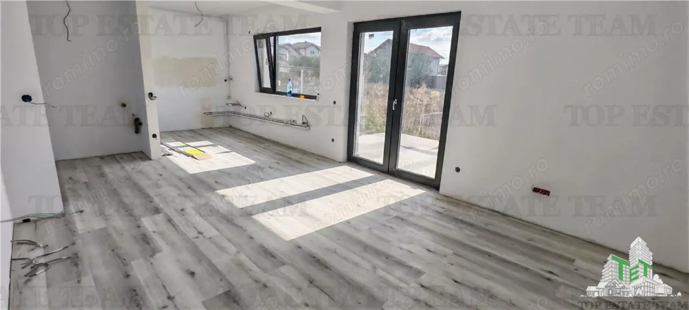 Apartament 2 camere si curte proprie de 80mp, in vila, cu toate utilitatile, in zona Parc Bragadiru 