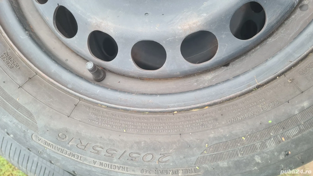 jante cu cauciucuri  pe 16