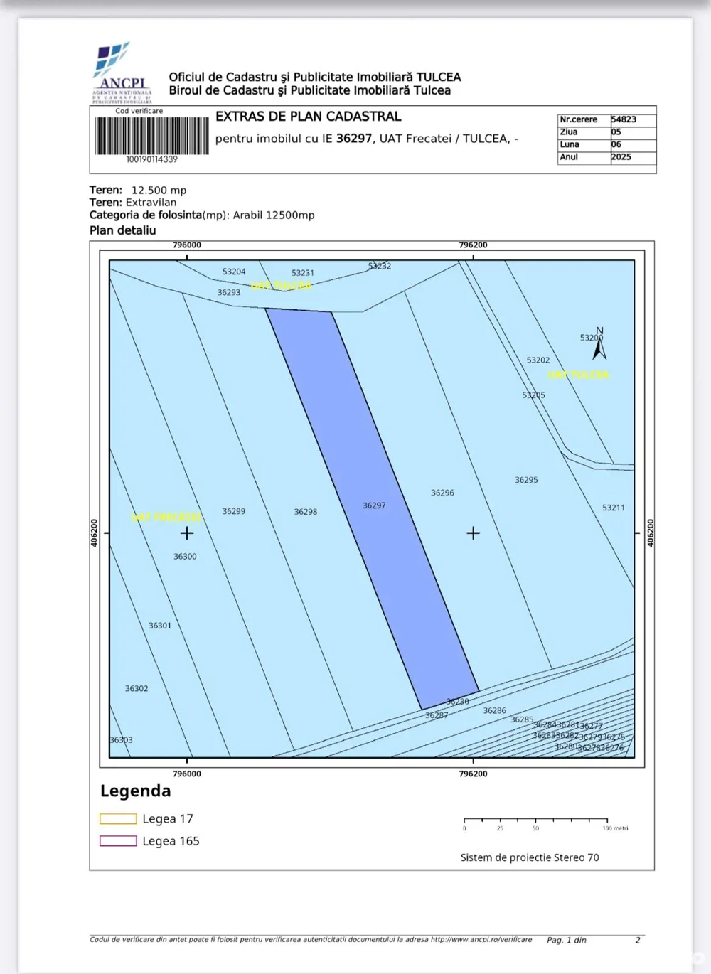 Teren agricol arabil -sat Cataloi Teren agricol arabil -sat Cataloi
