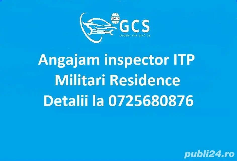 Angajam inspector  itp Angajam inspector  itp