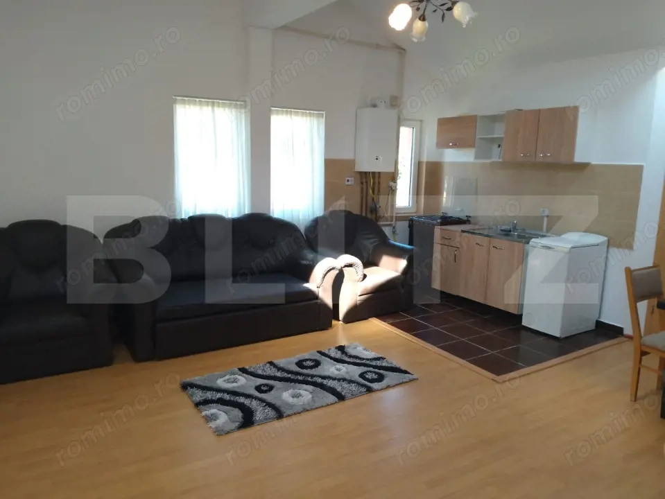 Apartament 3 camere, mobilat, parcare, zona Centrala Gilau 