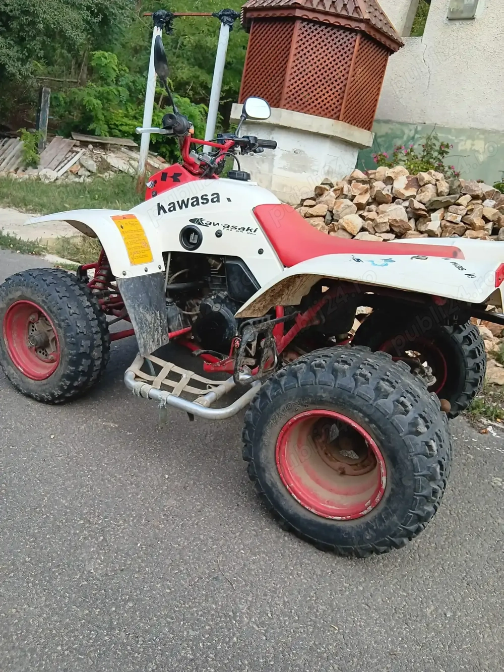 Vand atv kawasaki si jante vw polo 2001 Vand atv kawasaki si jante vw polo 2001