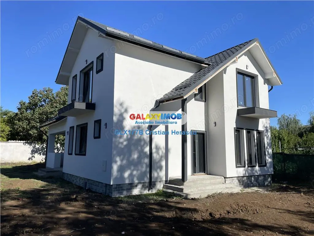 Vila 5 camere P+1 teren 502 mp Buftea Crevedia