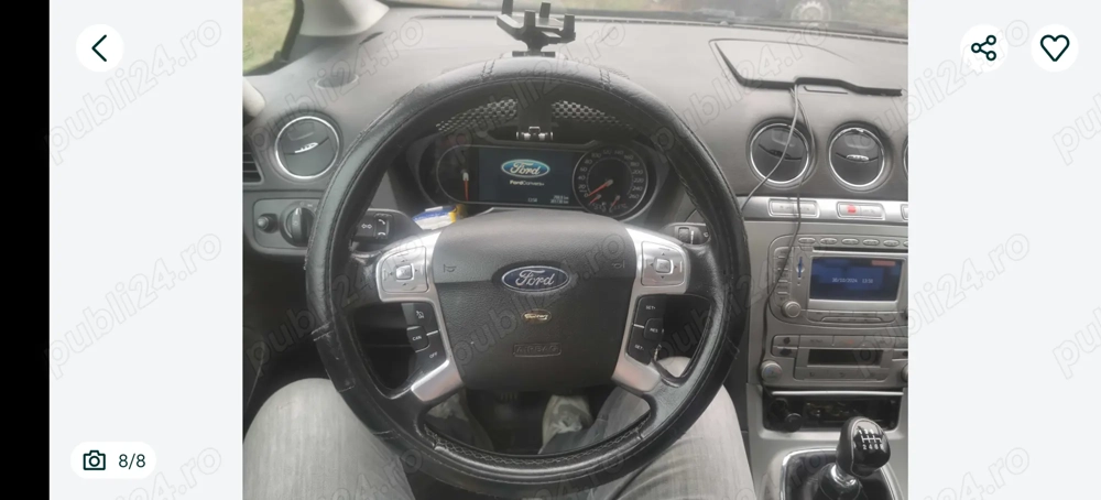 Vând Ford Galaxy 2,2 tdi,7 locuri,unic proprietar, acte la zi