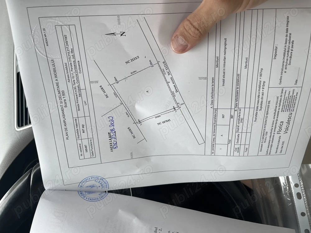 Teren Corbeanca Ostrat 