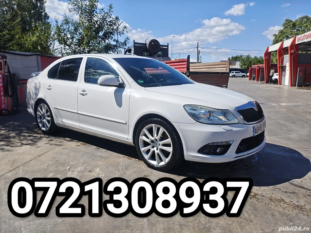 Skoda Octavia 2 VRS Facelift TDI 200 cp, Euro 5, întreținută 