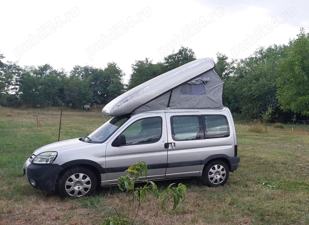 Peugeot Partner Minicamper , cort zooom, 2004