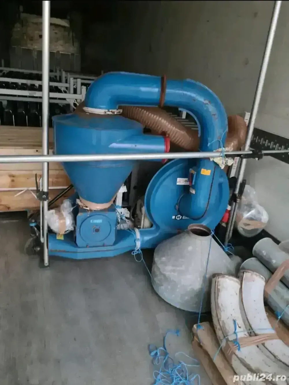 Transportor pleumatic pentru cereale 