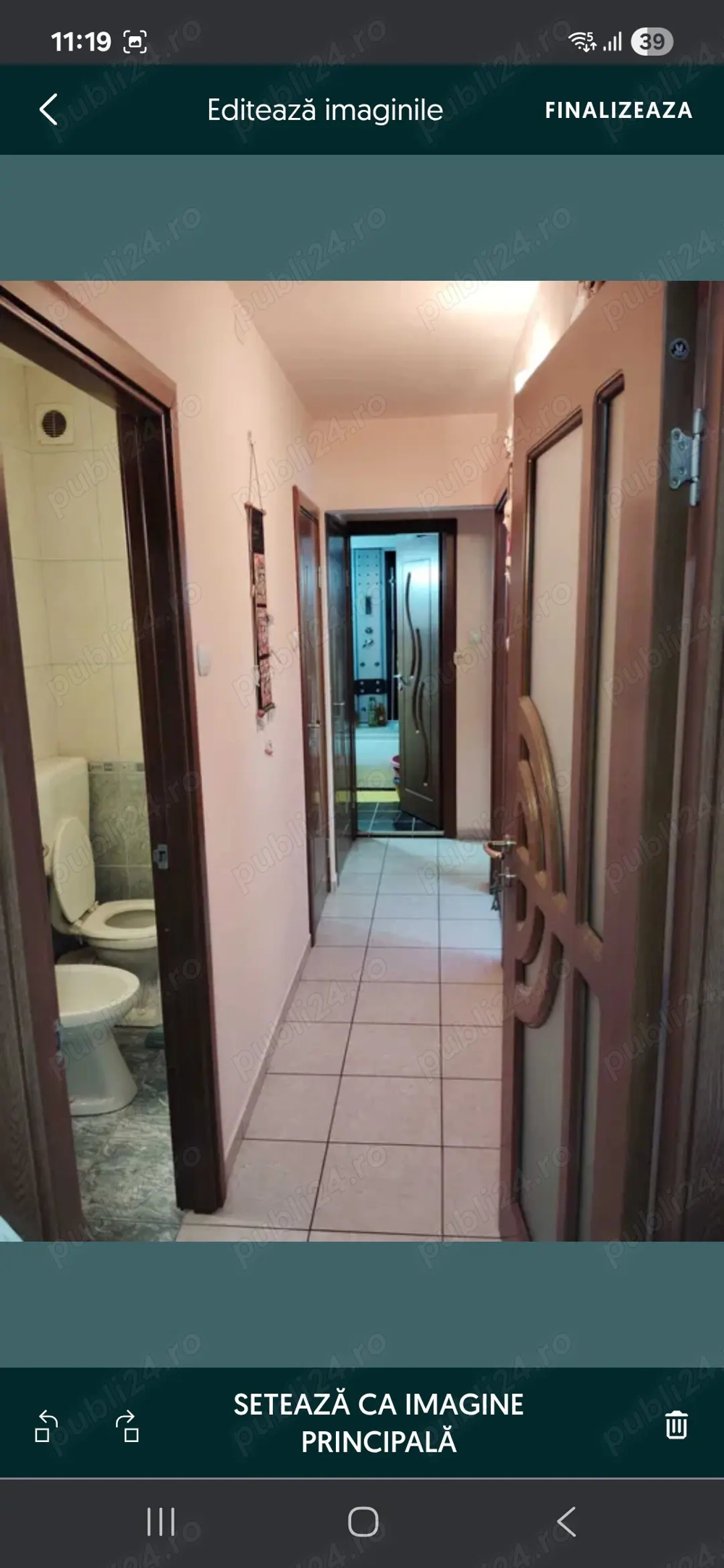 Apartament cu 3 camere