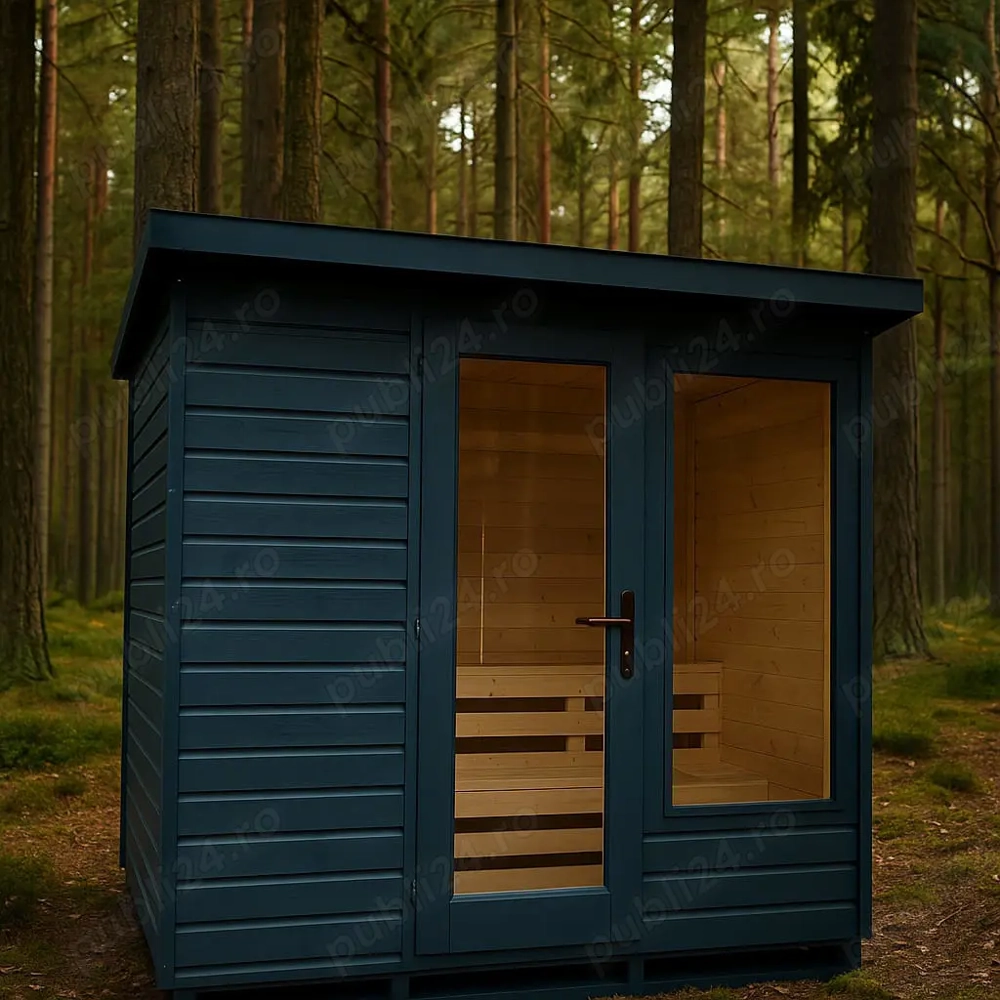 Sauna exterior 