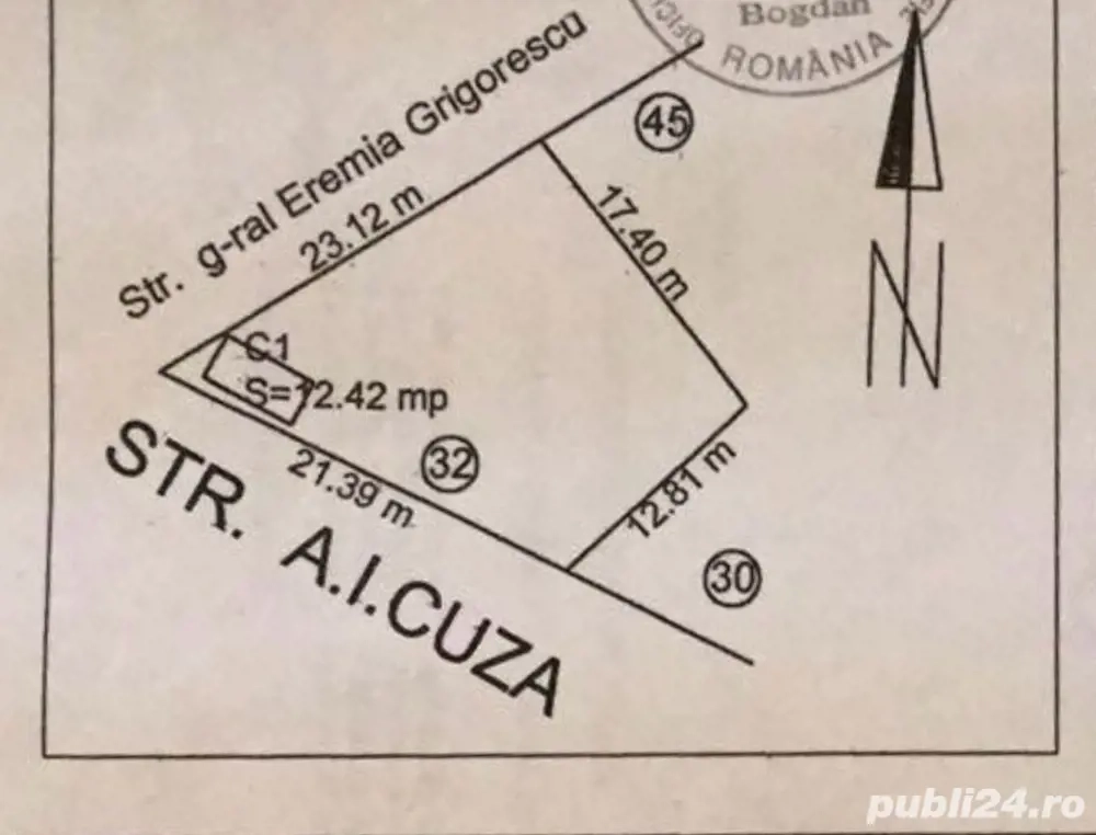 Inchiriez teren stradal, Chiajna