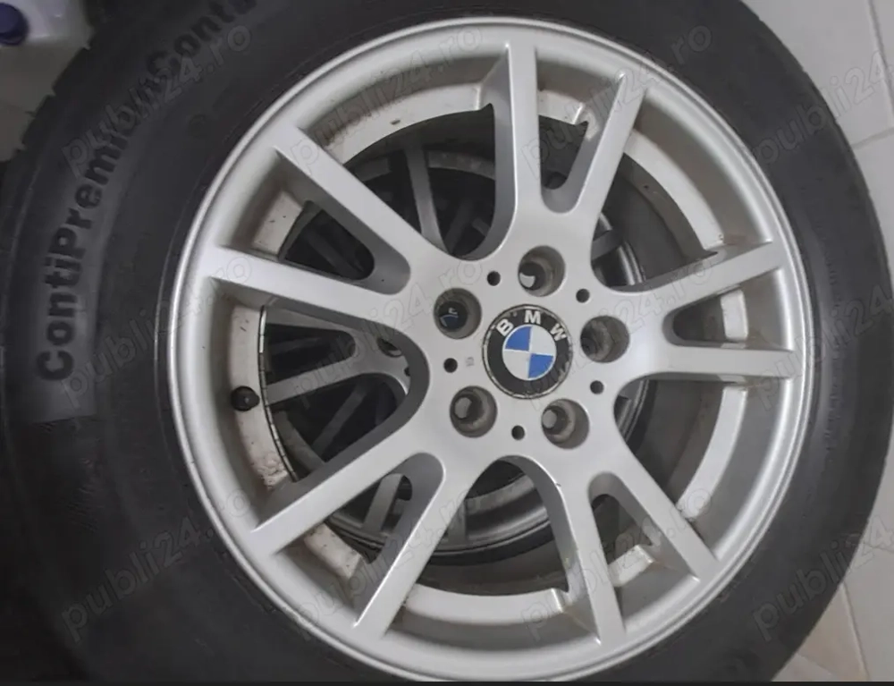 Jante BMW X3 pe 17 cu anvelope Continental
