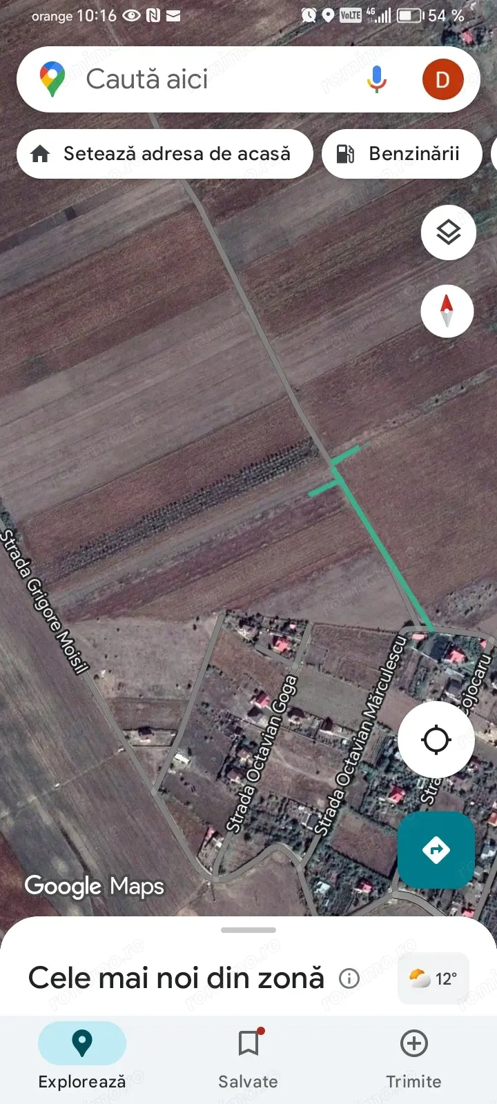 Teren și apartament semicentral