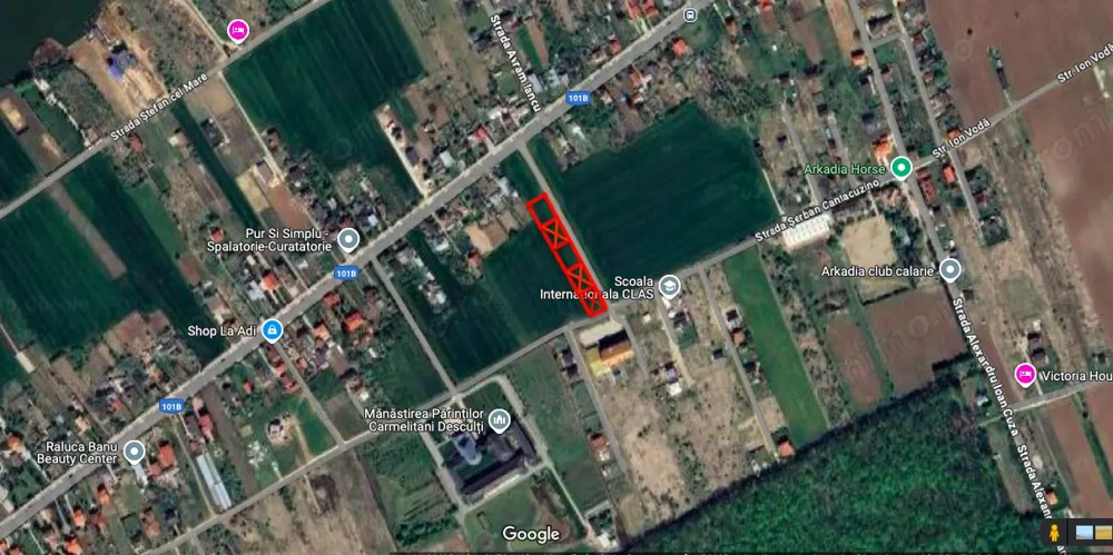 Lot de casă de 583mp, deschidere 30m, Ciofliceni - Snagov!