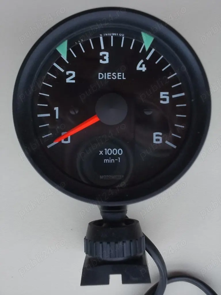 Indicator ceas MOTOMETER 73440 diesel turometru tahometru 12v x1000