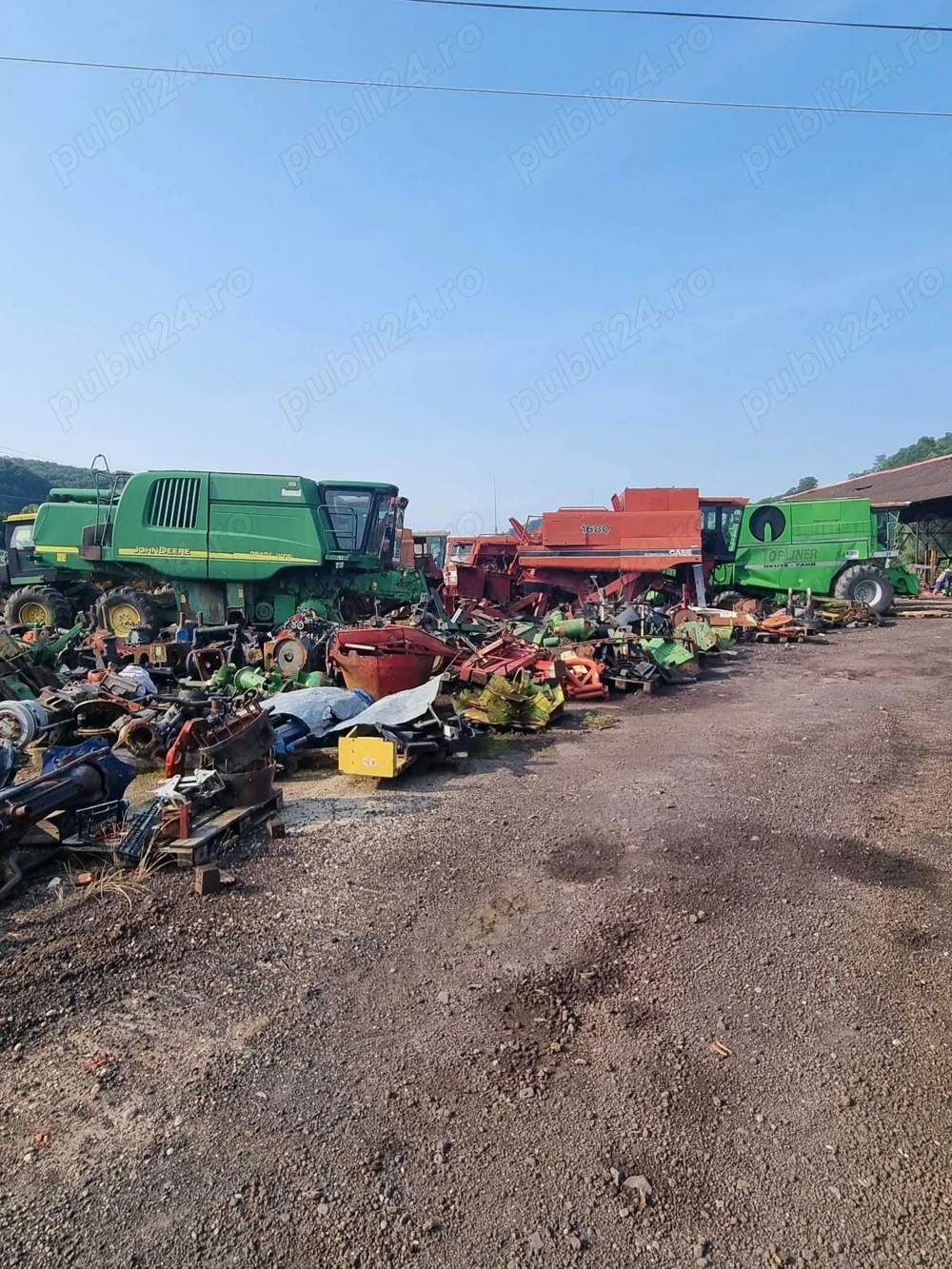 Piese combine agricole Case IH,Laverda,Claas,John Deere,Deutz,