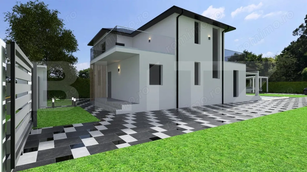 Casa 5 camere -160 mp. Teren 750 mp. Paulesti