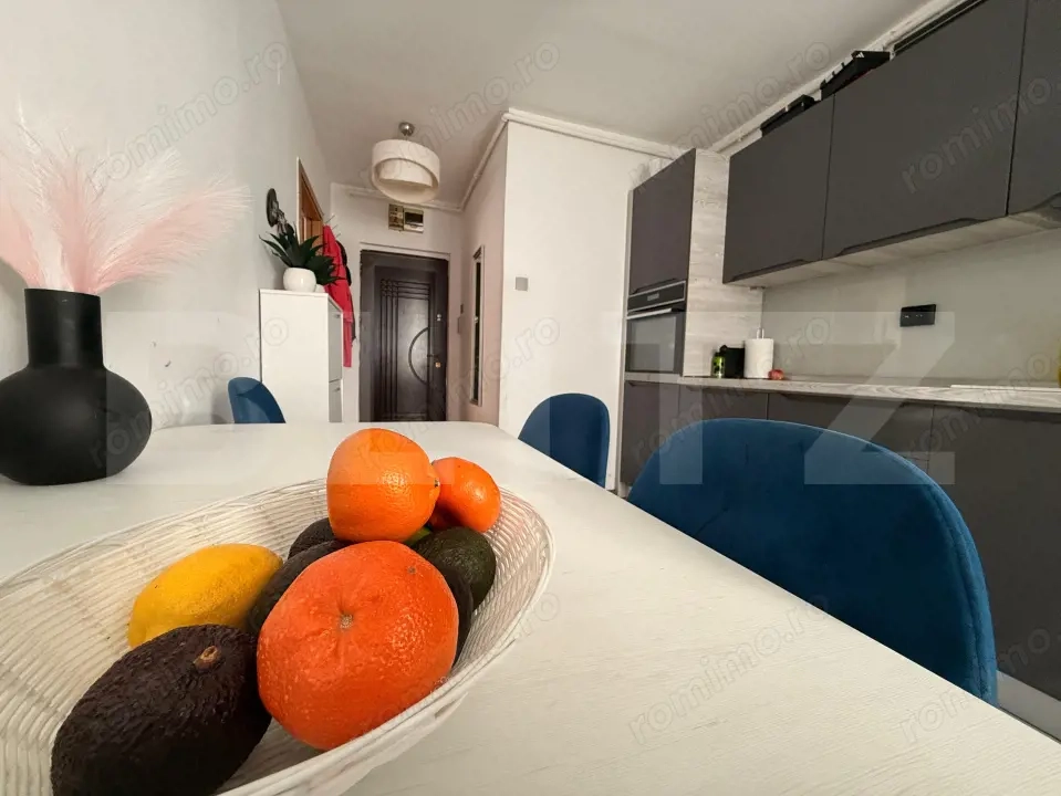 Apartament 2 camere, 50 mp, mobilat si utilat modern, zona Grivitei