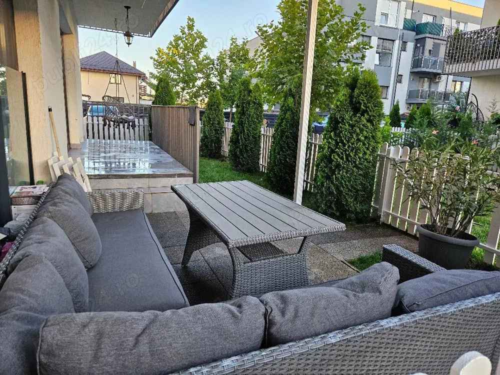 Apartament 2 camere Tunari   Otopeni - gradina + loc parcare