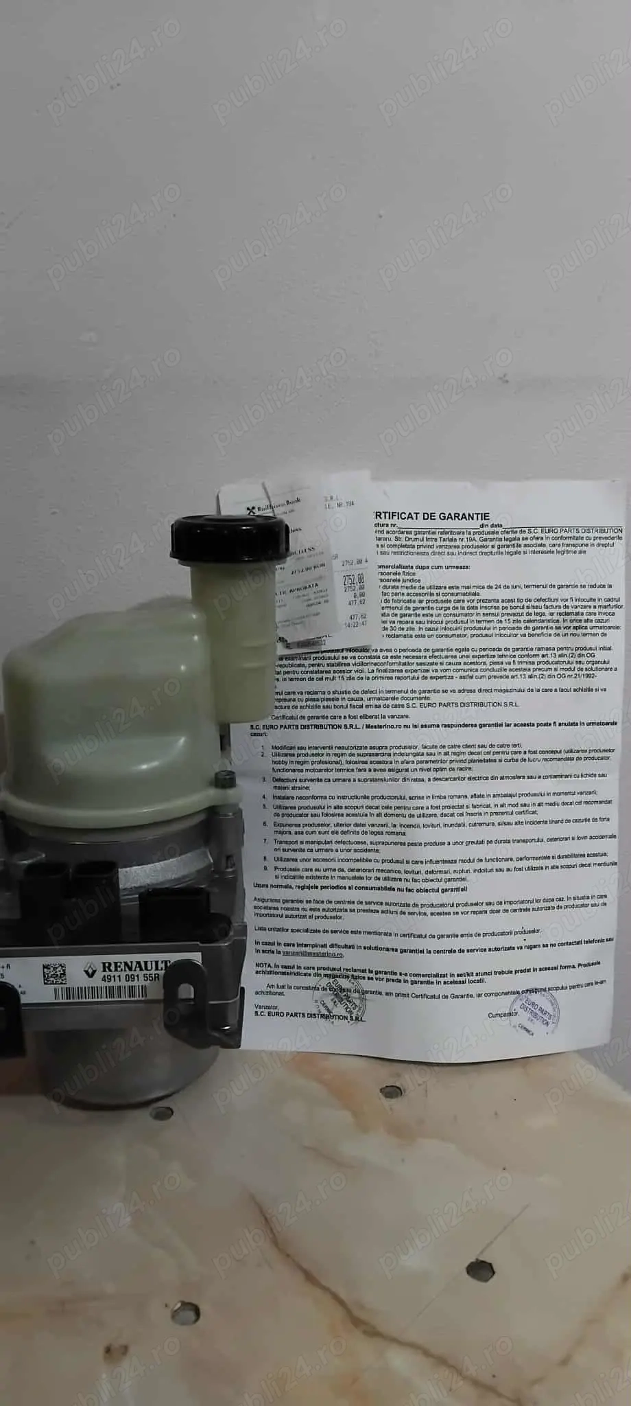 Pompa servodirectie 4911 091 55R