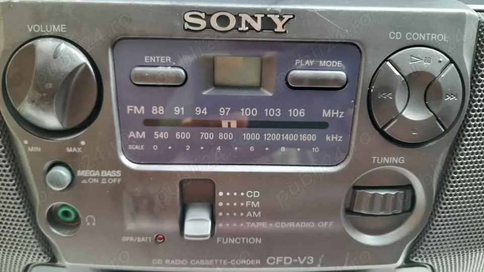 Radio caset Sony