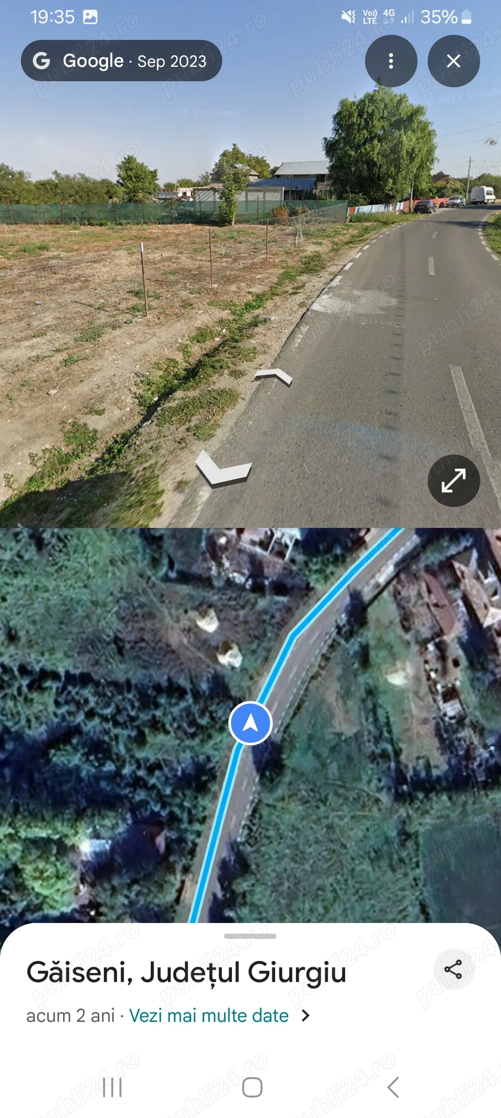 Vând teren intravilan