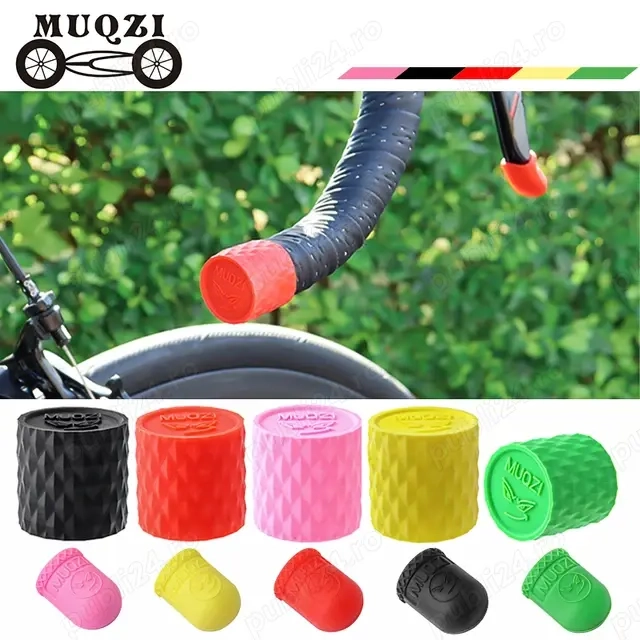 Protecție dop capăt ghidon ghidolina end bar silicon bicicletă cursier