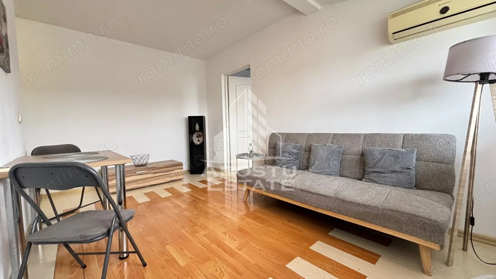 Apartament cu 2 camere zona Complexului Studentesc, centrala termica