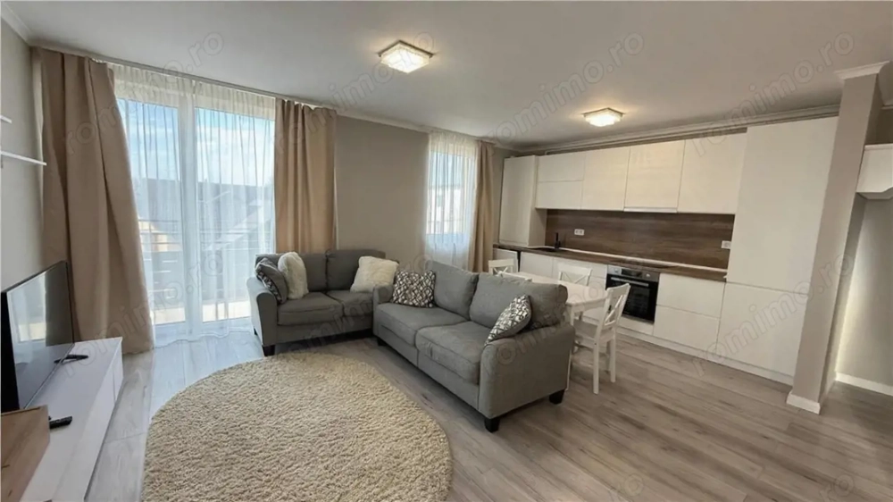 Apartament de 2 camere, 49mp, etaj 2, bloc nou