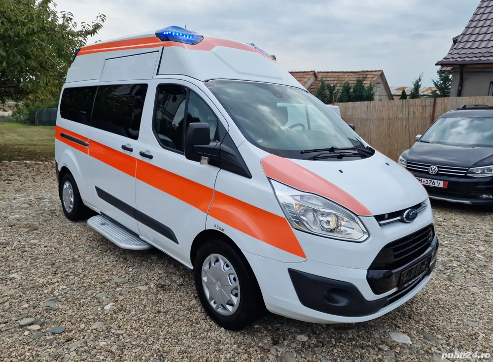 Ford Custom 2018 Ambulanta 2.0Euro6 automat full dotata 260000km reali