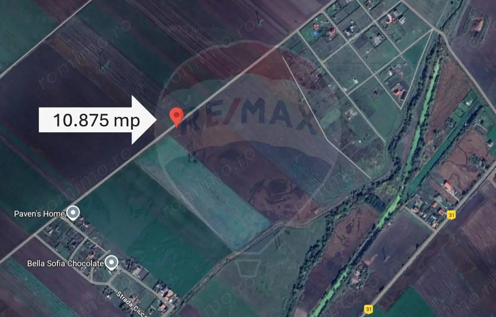 Teren 10.875 MP | Hălchiu |  Jud. Brasov