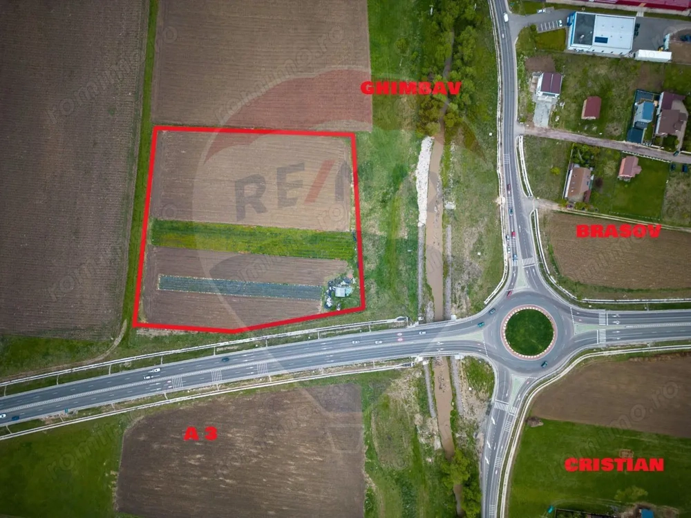 COMISION 0% | TEREN EXTRAVILAN | CRISTIAN | AUTOSTRADA A3 | GHIMBAV