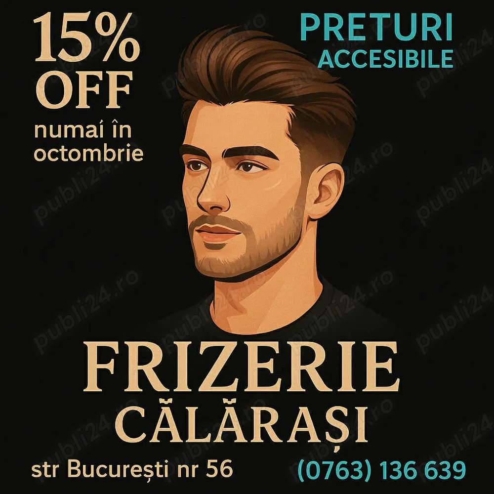 Frizerie in Călărași  Frizerie in Călărași