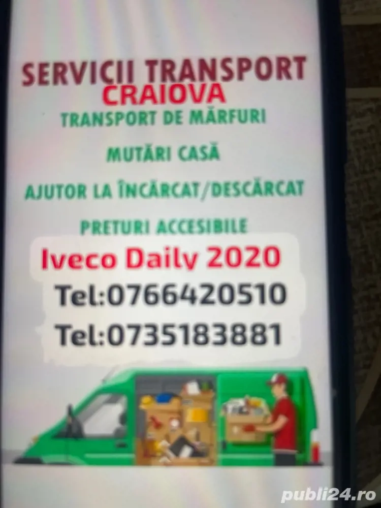 Transport Marfa diverse mobila 