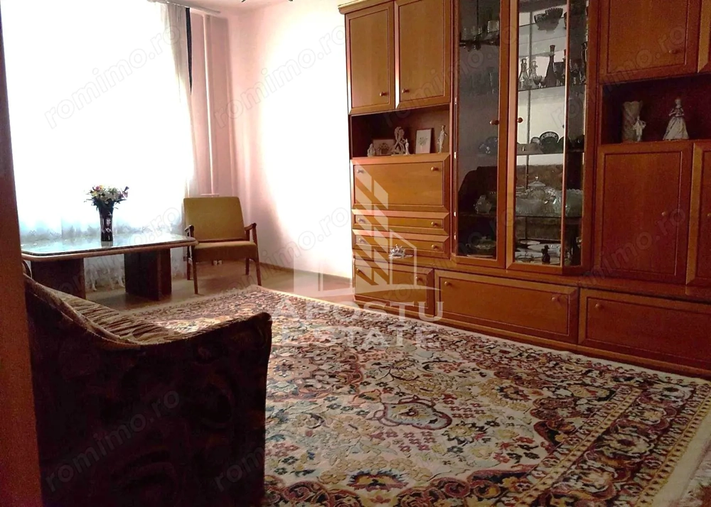 Apartament cu 2 camere, decomandat, centrala proprie,zona Girocului