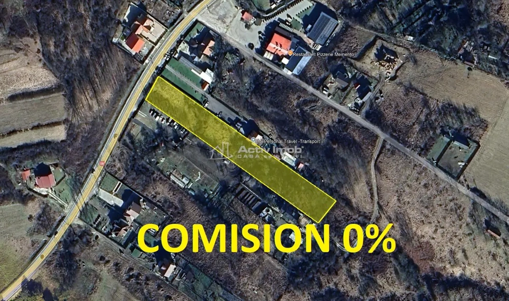 Resita, Teren Intravilan 5615 Mp., 25 Euro Mp., Calea Caransebesului, Memento