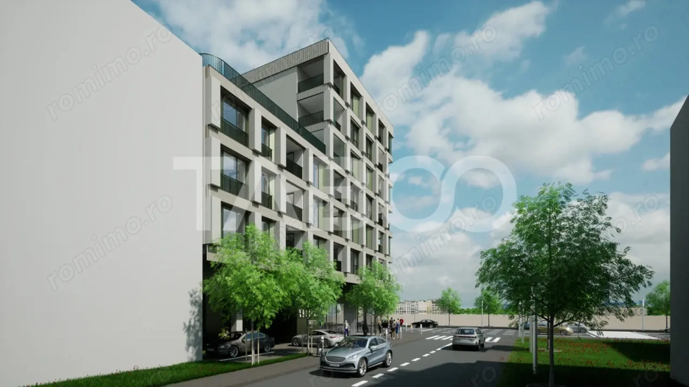 De vanzare apartament + terasa de 67 mp in bloc nou cartier Marasti